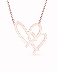 Signature Necklace RoseGold Hearts